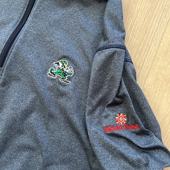 Men’s Notre Dame Fiesta Bowl 1/4 Zip - Picture 2 of 2